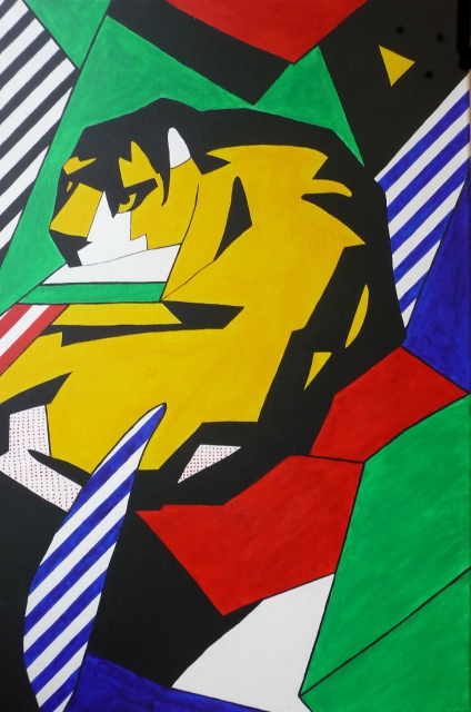 Kopie von Kunst-Stoff Franz Marc